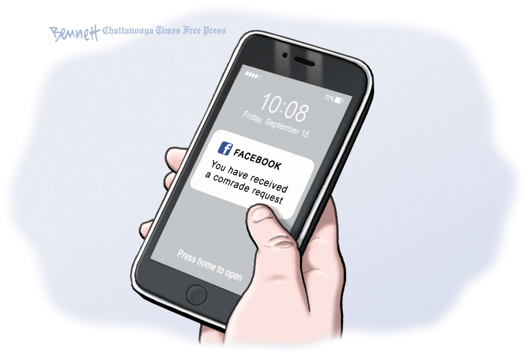 Clay Bennett editorial cartoon